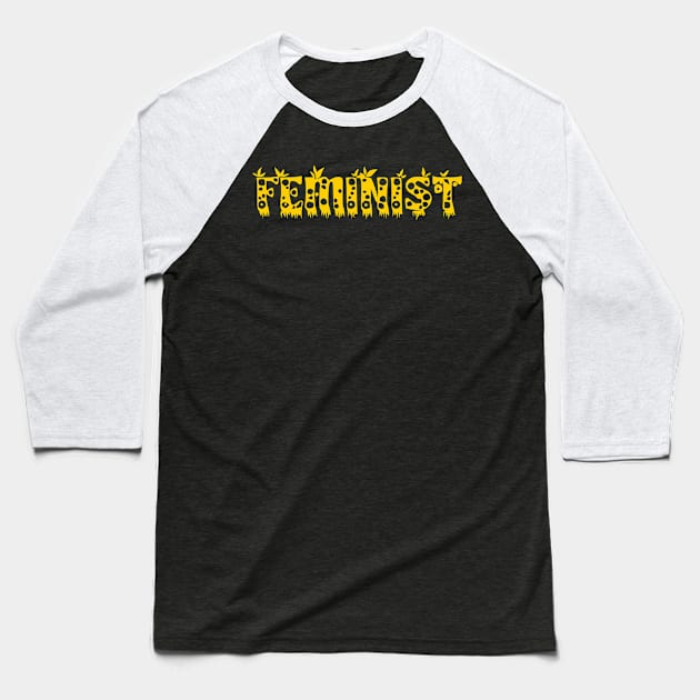 feminist gift Baseball T-Shirt by The_Dictionary